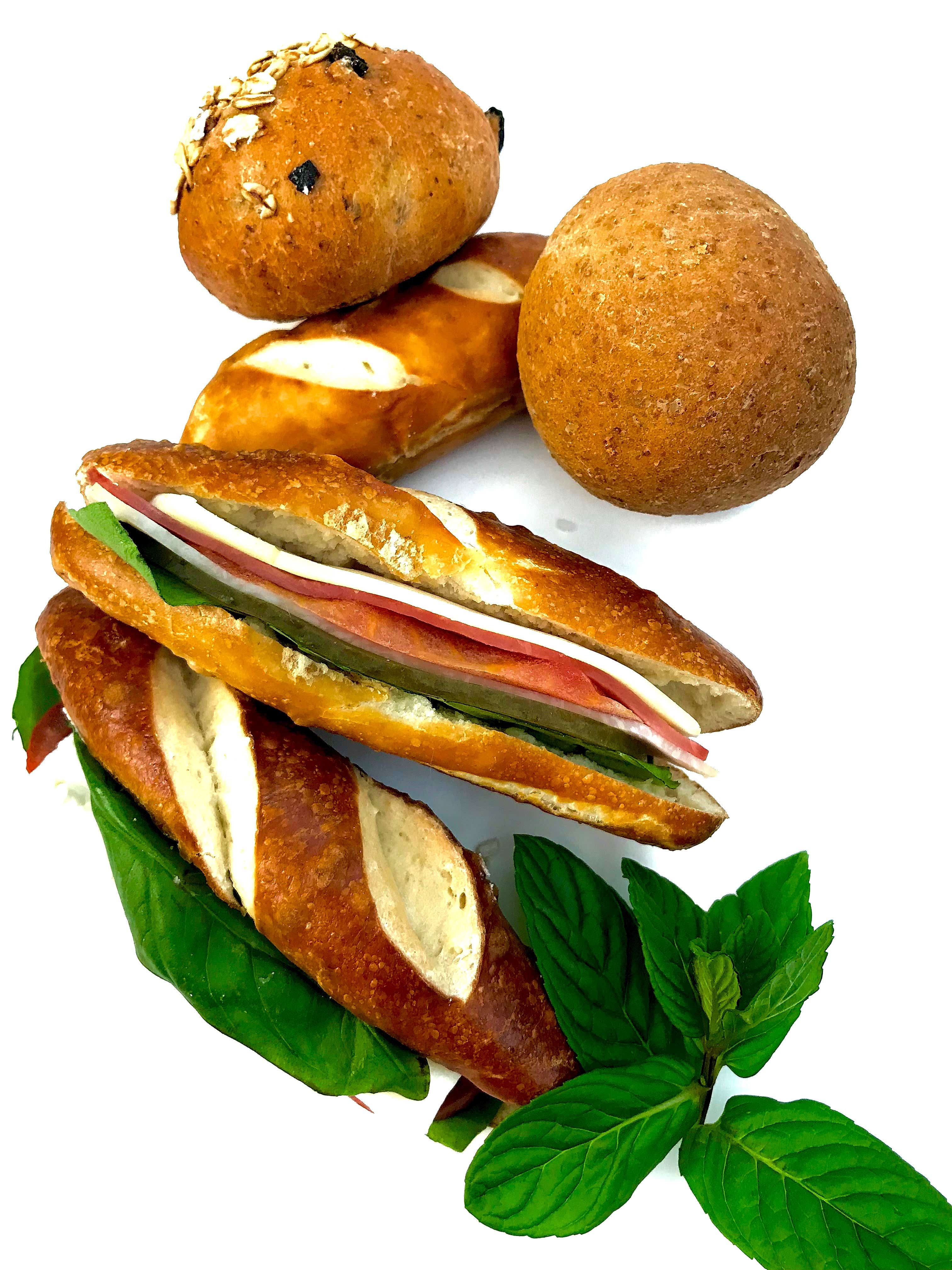 Pretzel Sandviç